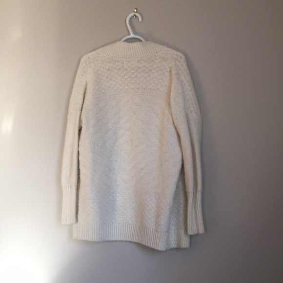 Hollister knit cardigan cream size large - Picture 2 of 3